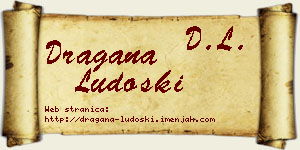 Dragana Ludoški vizit kartica